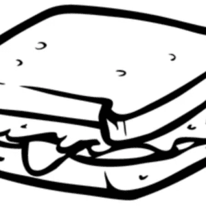Sandwich making graphic