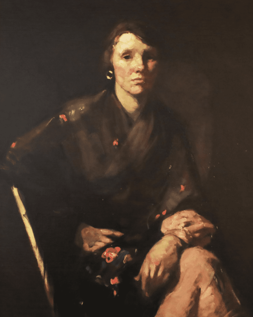 Robert Henri - Portrait of Mrs. Haseltine