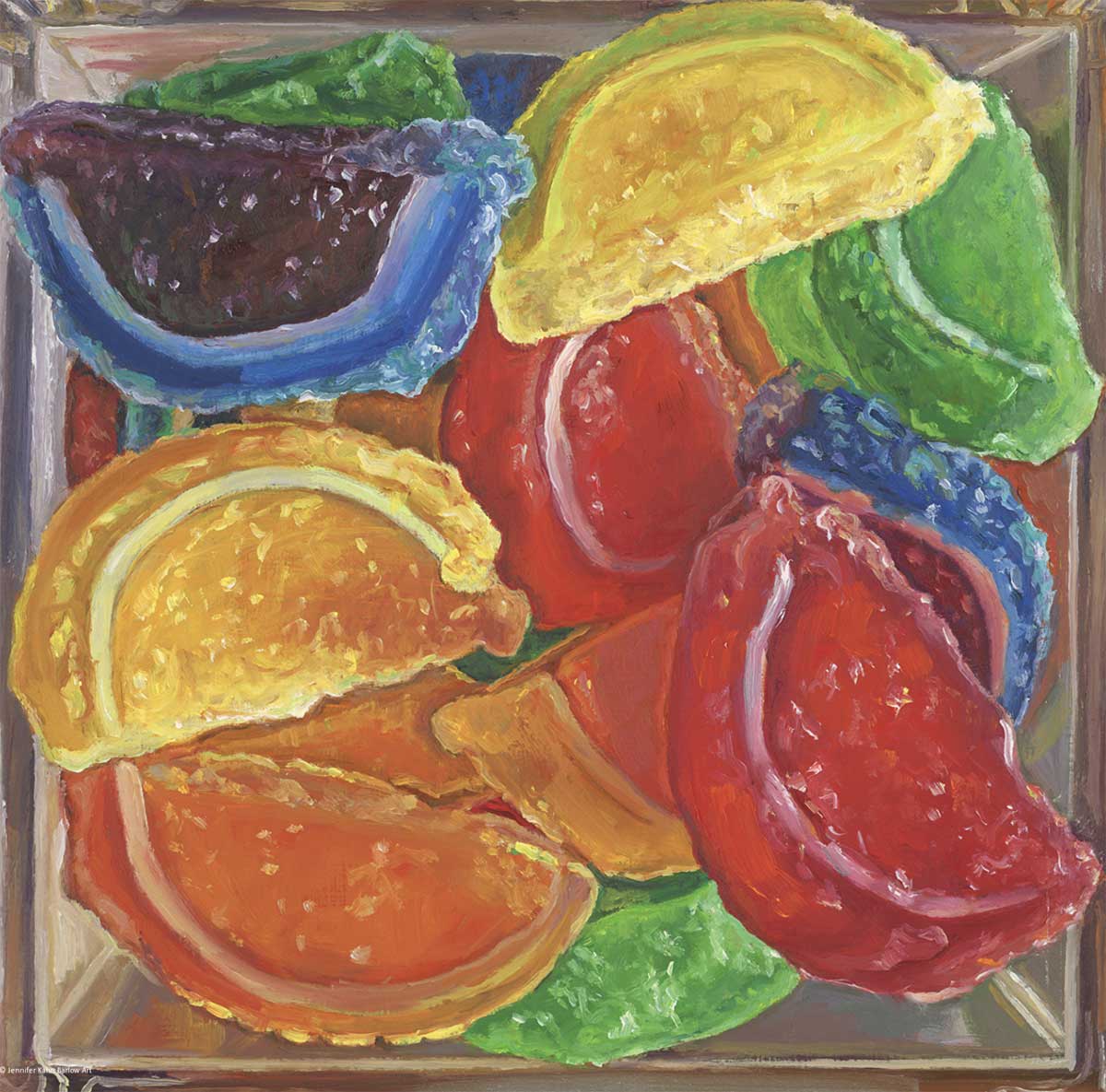 Jennifer Barlow Assorted fruit slices