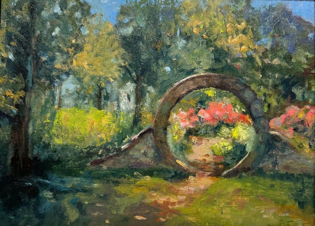 Gallagher Moon Gate at Green Spring Gardens