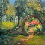 Gallagher Moon Gate at Green Spring Gardens