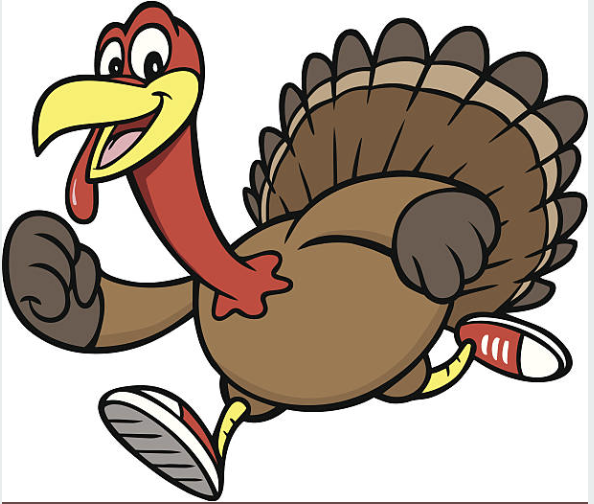 Turkey trot graphic