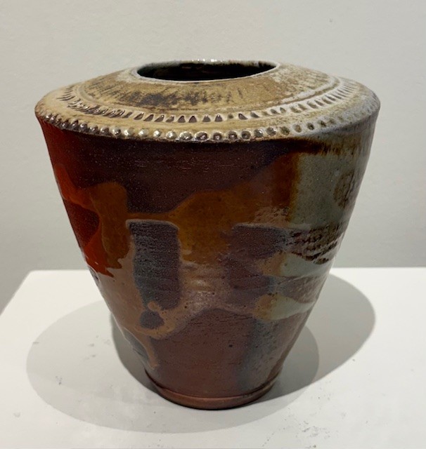 Medium V shaped vase by Harry Moxley