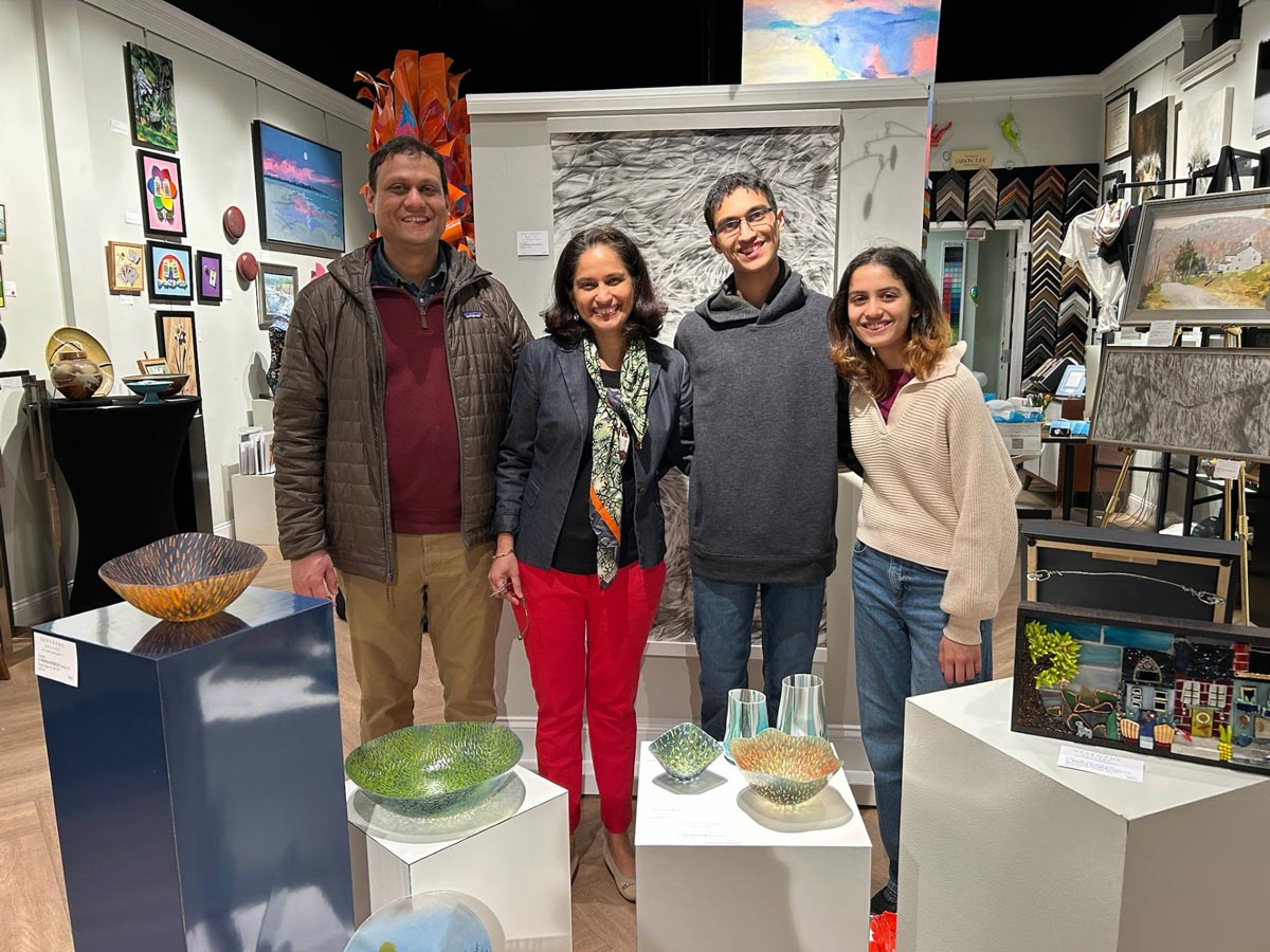 Shona and family at AWC March