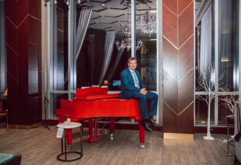 Bryce Miller at piano