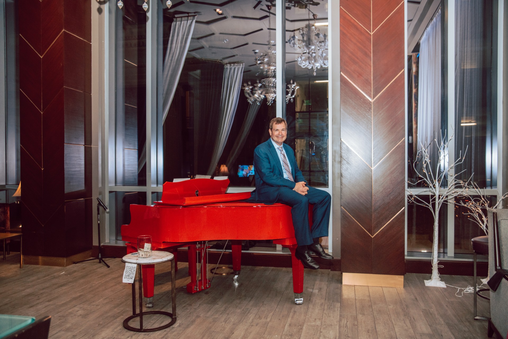 Bryce Miller at piano