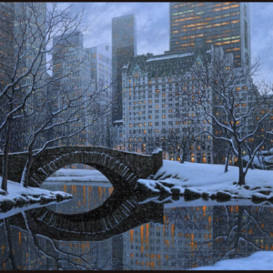 Central Park Snowfall by ALEXEI BUTIRSKIY