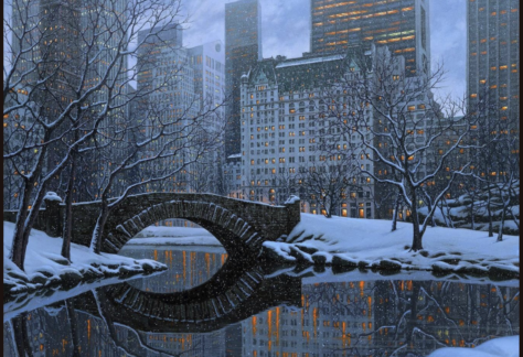 Central Park Snowfall