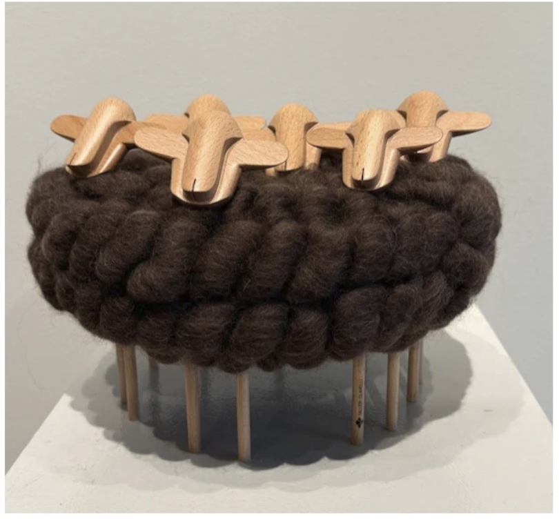 Single Woolly Sheep by TALLER CLAVELLI