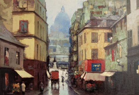 Paris Street in the Latin Quarter