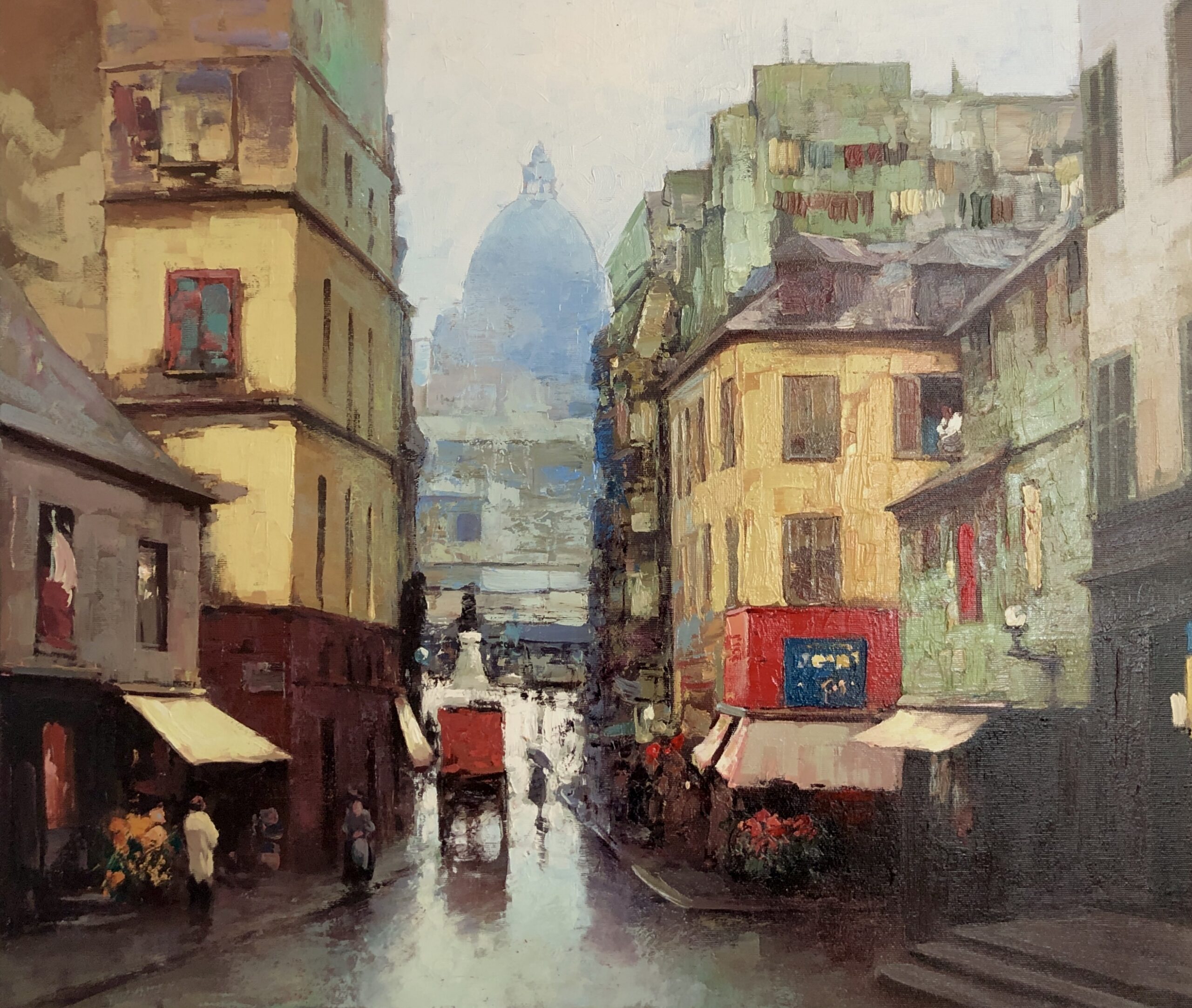 Paris Street in the Latin Quarter
